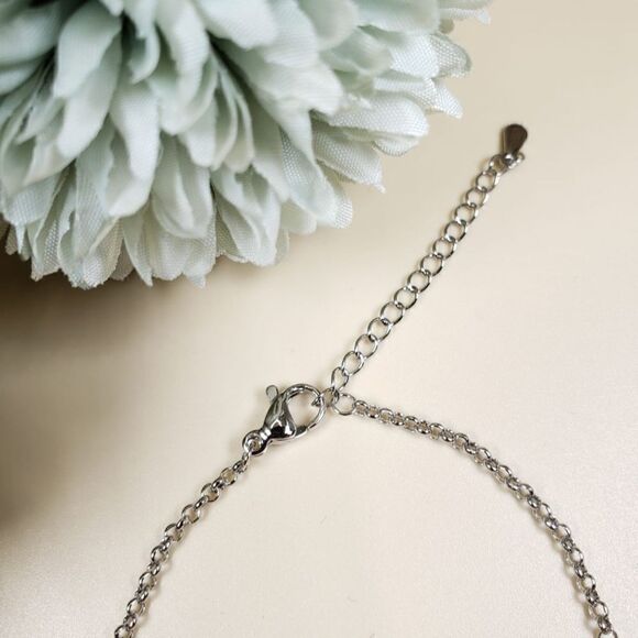 Brand New Hello Kitty Rhinestone Silver Bracelet #2 - Picture 6 of 7